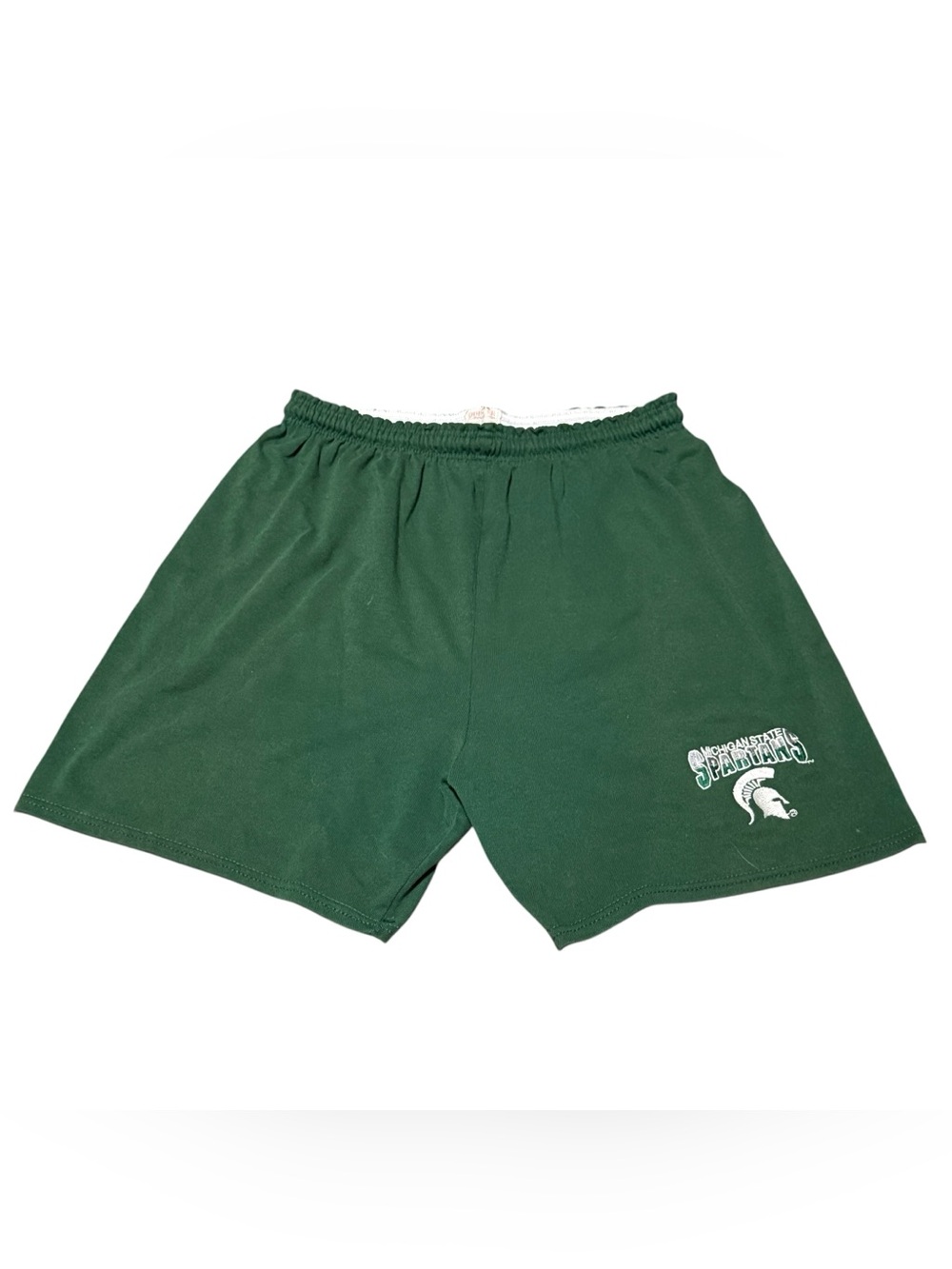 Vintage Michigan State University Spartans Sweat Shorts Men’s Medium Athletic
